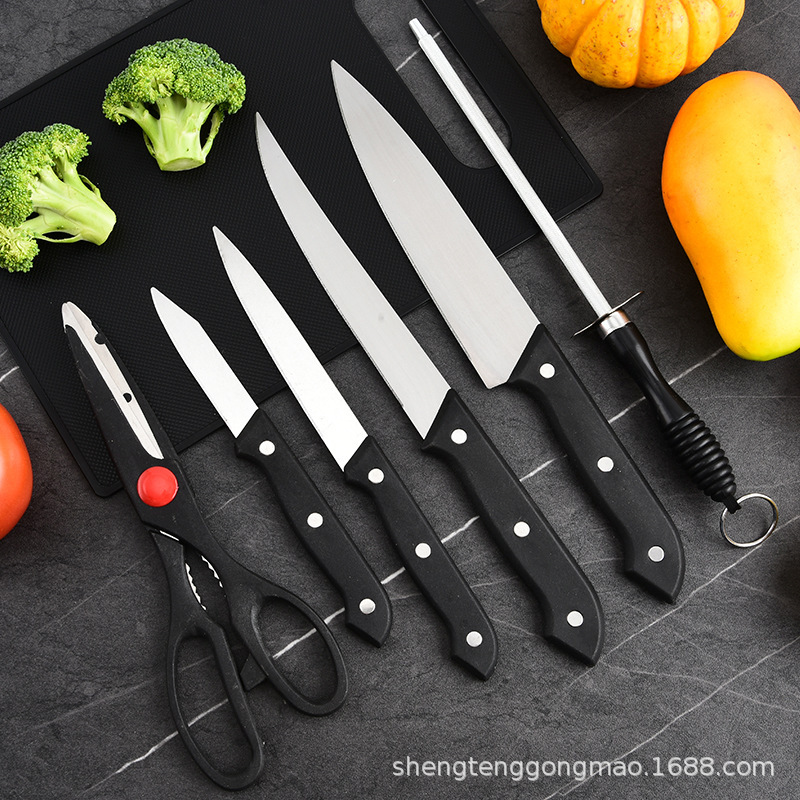 Nuevo cuchillo de frutas de acero inoxidable de cocina multifuncional suministros de cocina herramientas completas