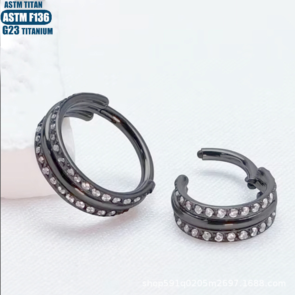 Labret piercing jewelry detail image