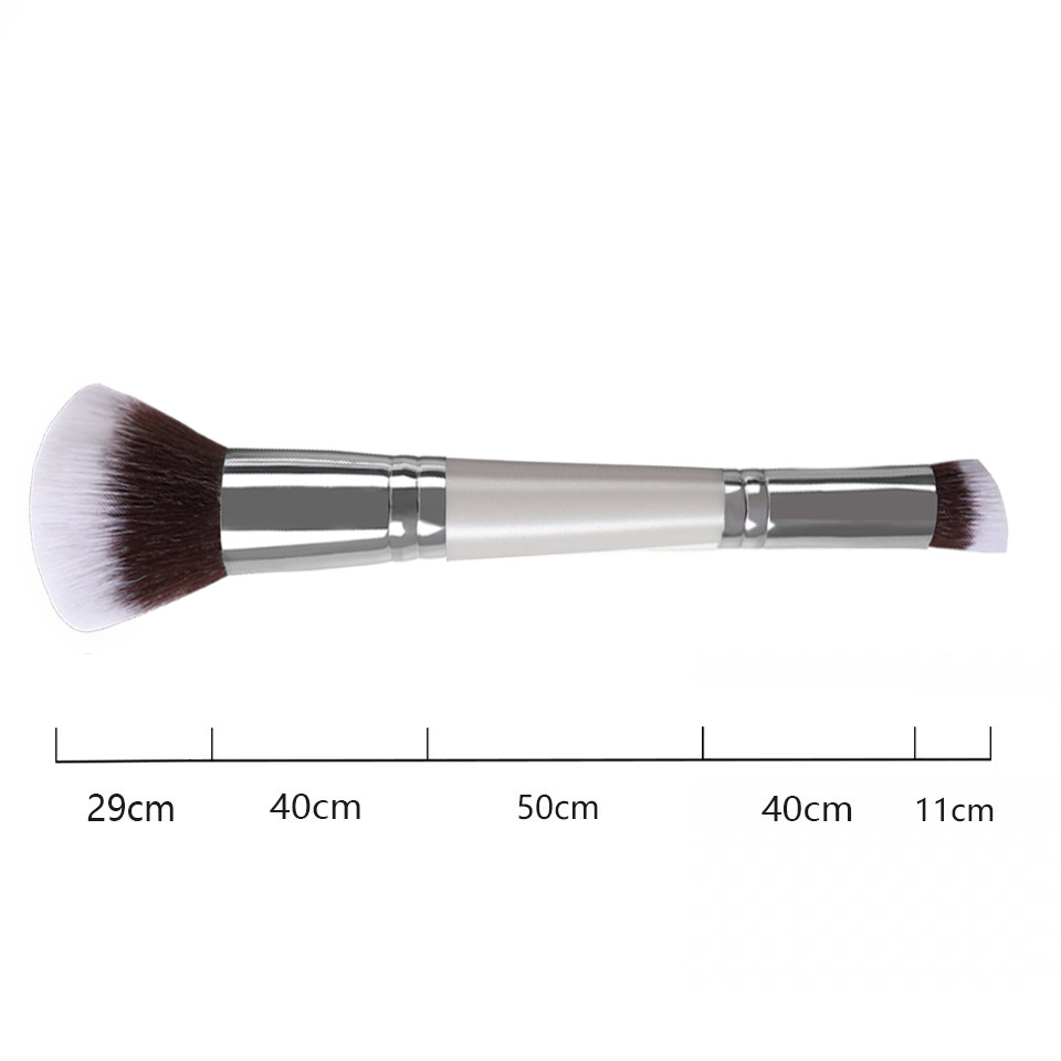 40g Weight plastic handle Makeup Brush Handle Type Makeup Brushes Makeup Tools Types 1 Piece Quantity ABS, Artificial Fiber Material Simple Style Style Simple Style ABS Artificial Fiber Plastic Handle Makeup Brushes 1 Piece 3