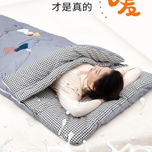 睡袋成人冬加厚防寒纯棉家用办公室午休宿舍大人户外四季保暖被子