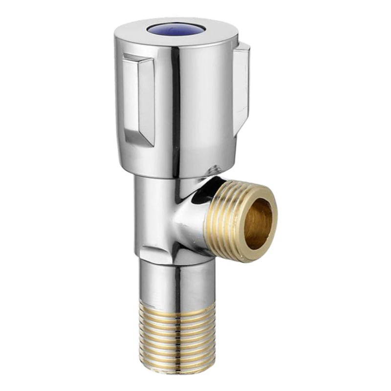 Бытовой треугольный клапан, водонагреватель, туалетный переключатель, один в два, запорный клапан для воды, полностью медный угловой клапан для горячей и холодной воды, производитель оптом