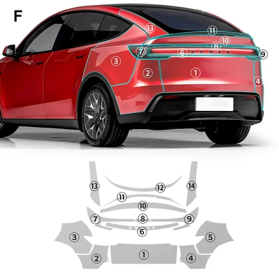 Tpu Invisible Car Wrap Paint – Car paint protective film - package-four-model-yl