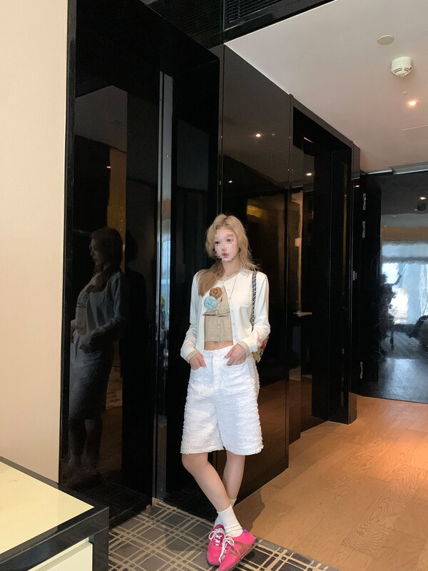 区区欧阳撞色假两件针织衫女秋季慵懒风毛衣软糯开衫复古长袖上衣|undefined