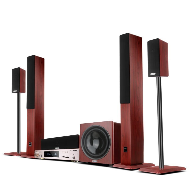 奇音 (qisheng) 家庭用5.1ホームシアター音響k歌セット家庭用リビングルームbluetoothワイヤレスリング|undefined