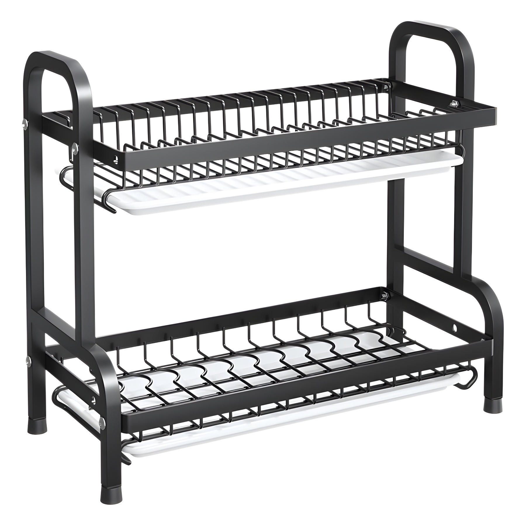 Estante de almacenamiento de platos domésticos estante de drenaje de agua estante de cocina multifuncional estante de almacenamiento de platos estante de palillos caja de almacenamiento armario