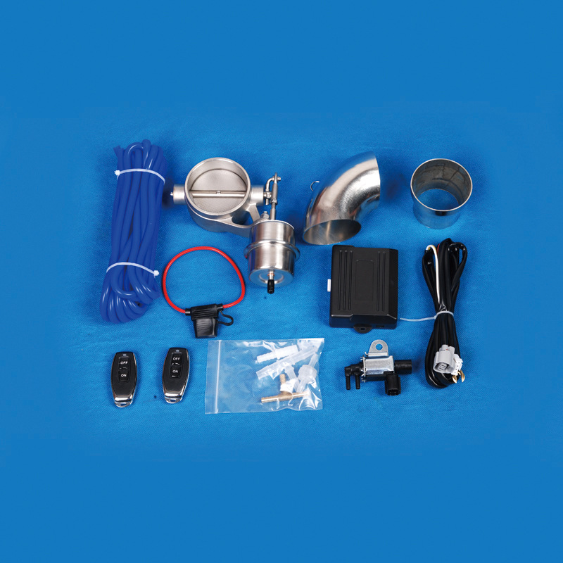 Fabricante de válvulas de escape de acero inoxidable con control remoto para modificación de sonido de coche, potenciador de sonido, escape lateral transfronterizo