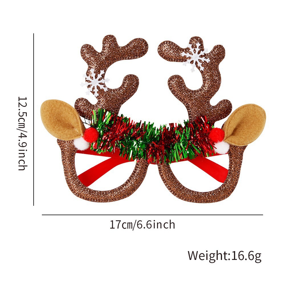 Modelo de cuerno marrón copo de nieve