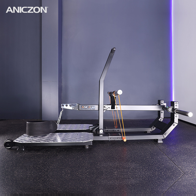 Rinoceronte cuclillas equipo de ejercicios comerciales de entrenamiento de piernas entrenamiento de cadera equipo de fuerza entrenador de cadera de educación privada para mujeres piernas delgadas