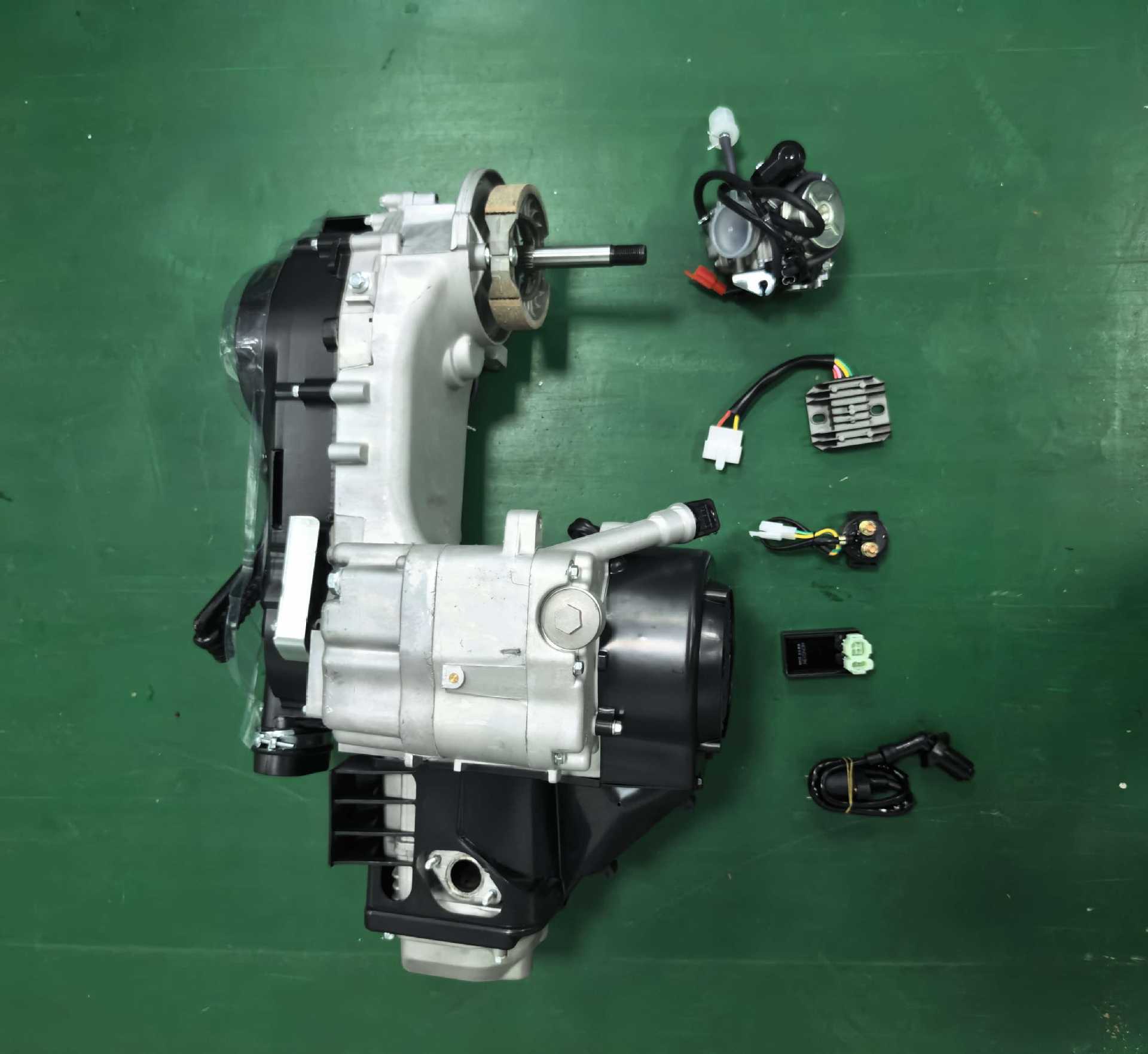 GY6 engine, 125 engine, 150 engine, short cylinder block engine, long cylinder block engine, engine assembly