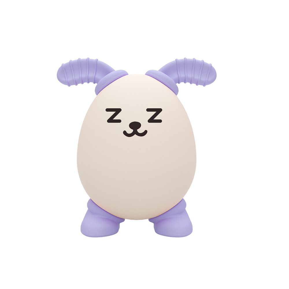 토끼알 치발기-보라색