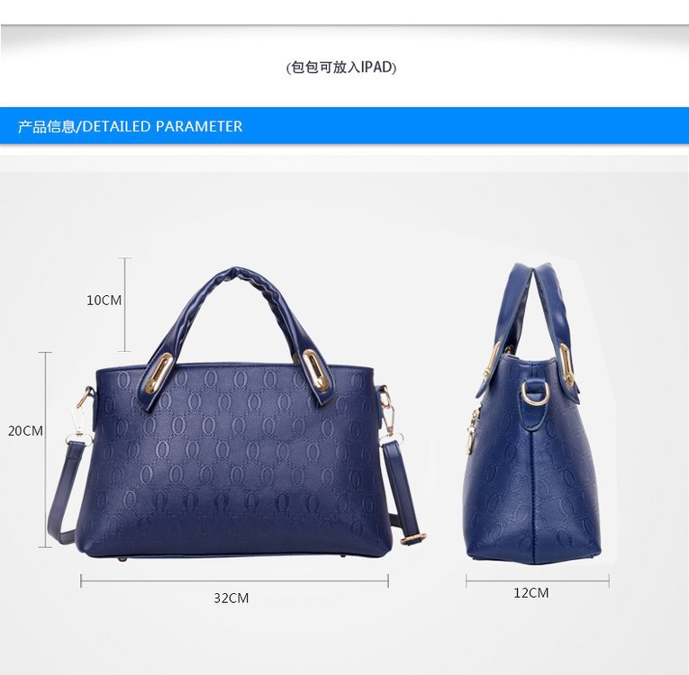 New Bear four-piece set, European and American trend women's single-shoulder bag, crossbody and hand-carry bag, cross-border one-piece delivery worldwide undefined