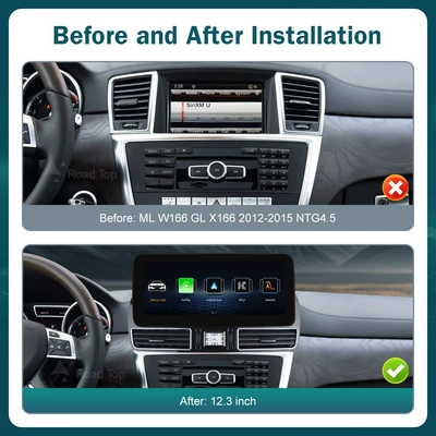 Car display For Mercedes Benz ML