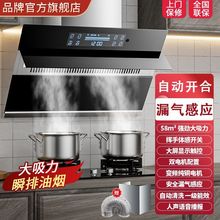 正品樱花树油烟机厨房大吸力抽油烟机家用侧吸式双电机壁挂式脱排