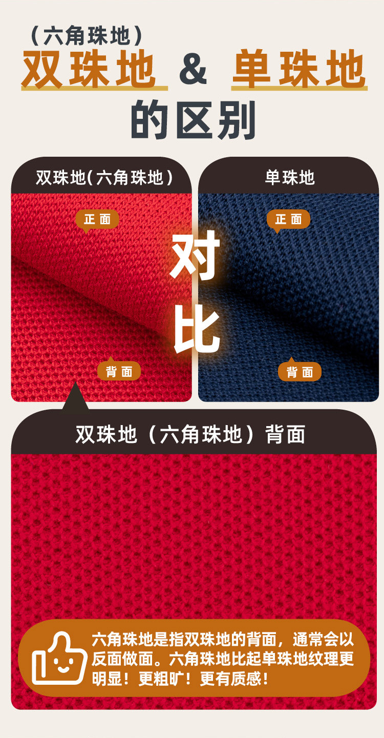 纯棉针织珠地六角珠面料全棉双珠地布网眼布t恤翻领Polo衫面料布-阿里巴巴