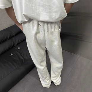 CHEMENTS2024 Spring and Autumn New Machete Pants Men's and Women's Loose Straight Trousers Casual Sports Pants for Men