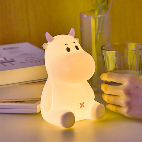 Colorful Silica Silicone Lamp Paipa Induction USB Charging Bedside Night Light Colorful Sleep Timed Breathing Lamp