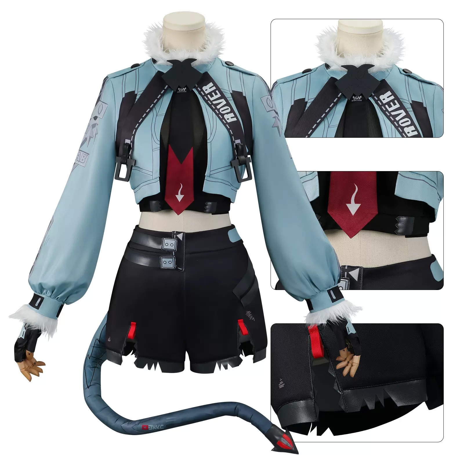 漫路人绝区零cos服鼠女简杜cosplay服装二次元动漫服装源头工厂店