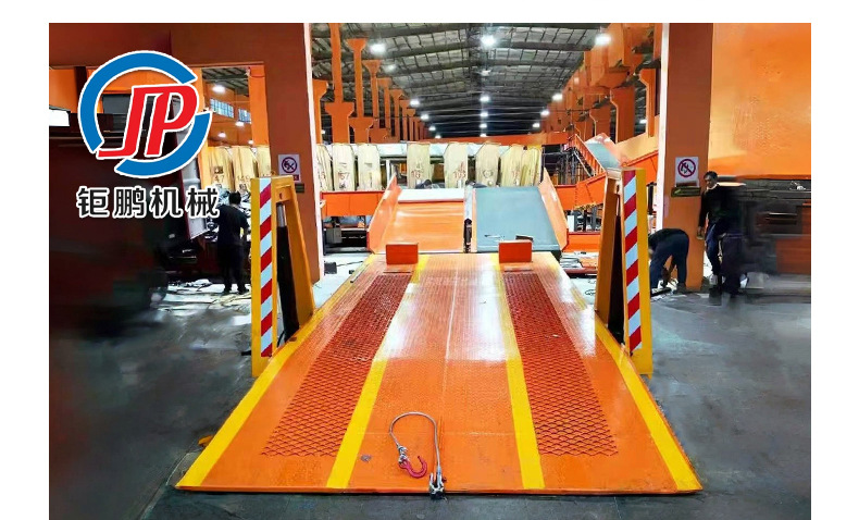 Automatic Unloading Platform, Truck Unloading Device, Logistics Electric Hydraulic Flip Board Machine, Warehouse Large Cargo Express Unloading Machine