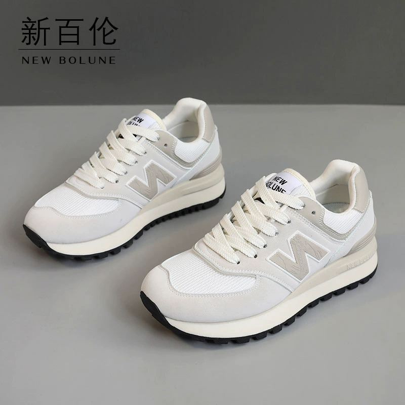 Кроссовки для спорта (New Balance), дышащая платформа, осенние повседневные кроссовки