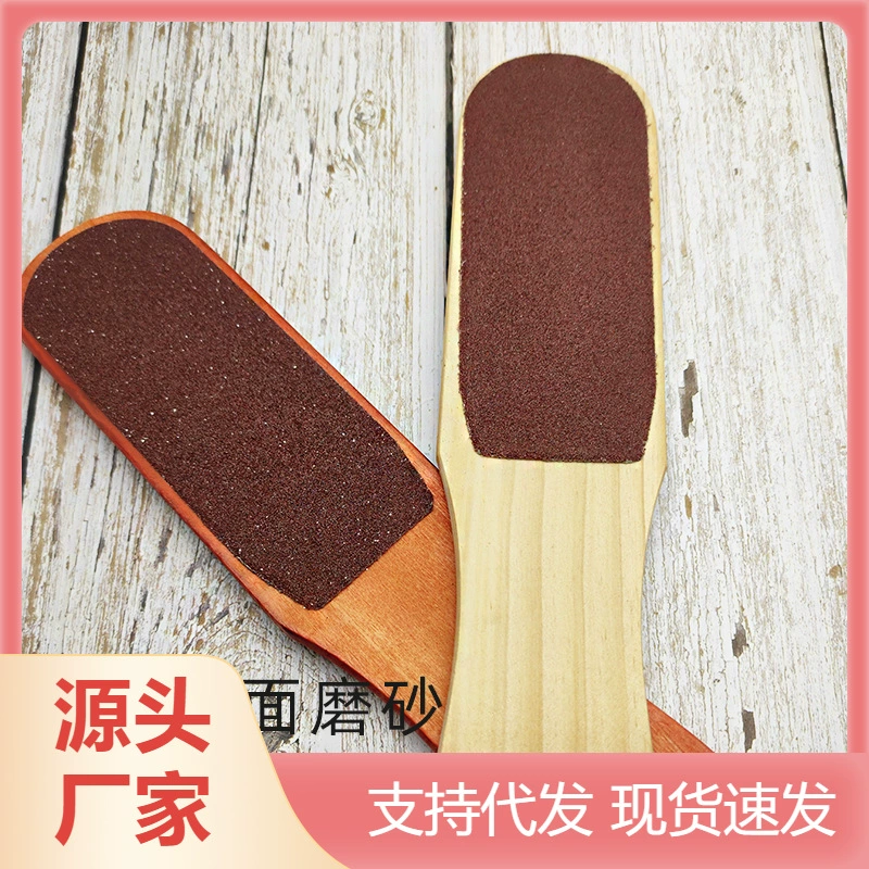 Инструмент для удаления омертвевшей кожи и мозолей, скребок для ног, инструмент для скребкования стоп, деревянная ручка-скраббер для удаления омертвевшей кожи.