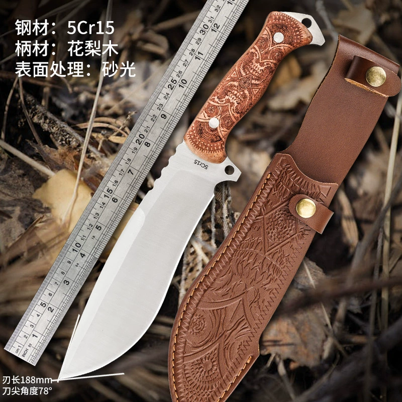 MT008 Индианский Воин Прямой нож Outdoor Knife, многофункциональный инструмент, сельское хозяйство, дикий выживание, сабля, тактический нож