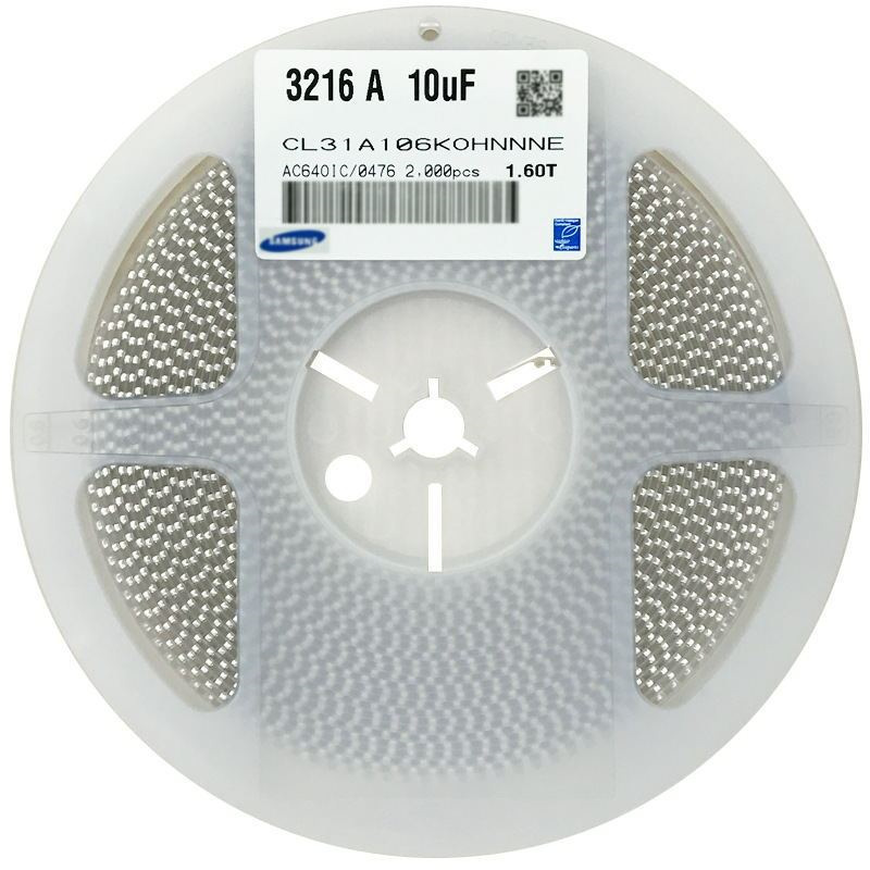 1206 3216 原装贴片电容 106K 10UF 材质X7R 10V 16V 25V 50V 10%