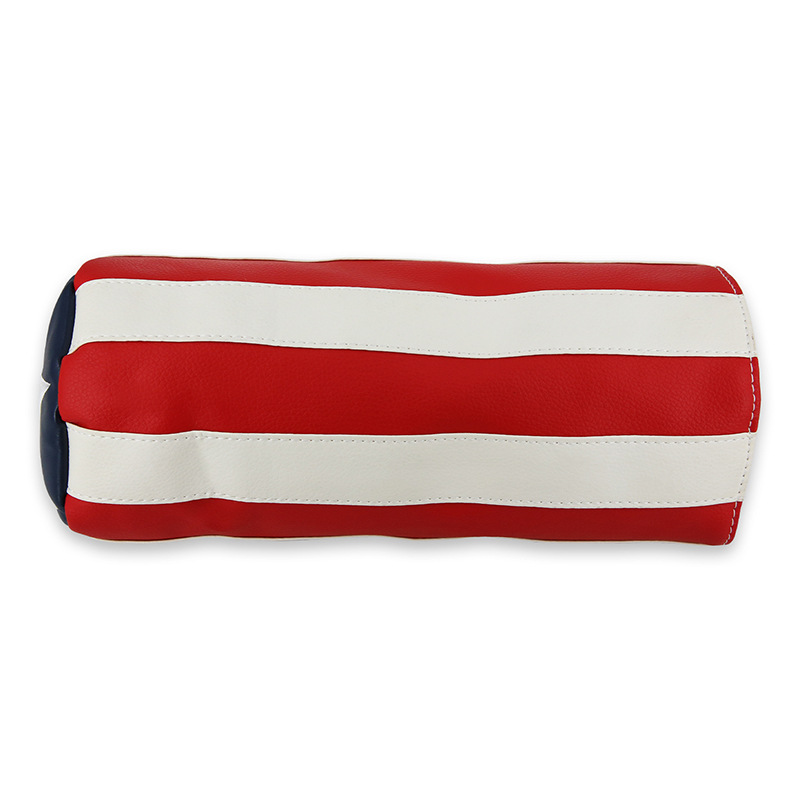 Hermoso país poste de madera cubierta de tapa de cilindro de cinco estrellas cubierta de club de golf cubierta de poste de madera cubierta de tapa impermeable cubierta protectora