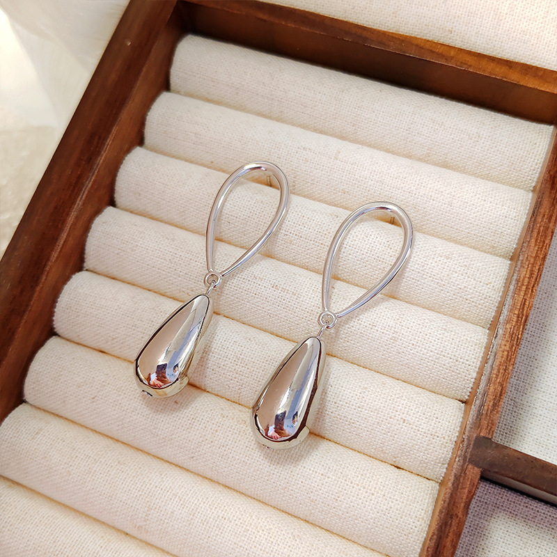 Drop Earrings Classification 1 Pair Quantity 1 Pair Simple Style Geometric Plating CCB Drop Earrings