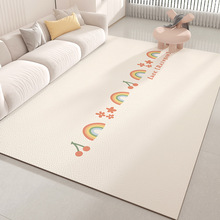 客厅地垫防水可擦免洗爬爬垫子成人婴儿童爬行垫地毯pvc皮革安元