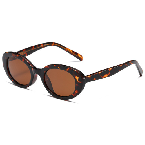  new European and American retro oval sunglasses ins internet celebrity same trend hip-hop small frame sunglasses for women