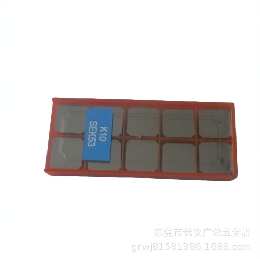 供应硬质合金刀片SEK53 K10面铣刀 SEEN1504AFTN K10铣床刀片