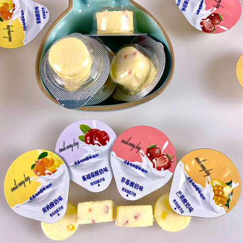 Cheese Fruit Bits Cheese Block Wholesale Bulk Individual Packaging Fashion Mini Leisure Snack Children's Nutritional Snack