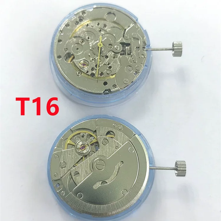 Аксессуары для часовый механизм новый внутренний механизм T16 TB10 1903 Календарь трехпутный полностью автоматическое движение