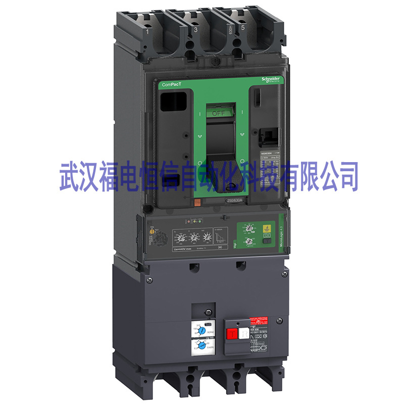 Schneider原装NSX塑壳NSX160F 36kA AC 3P3D 100A TMD C16F3TM100