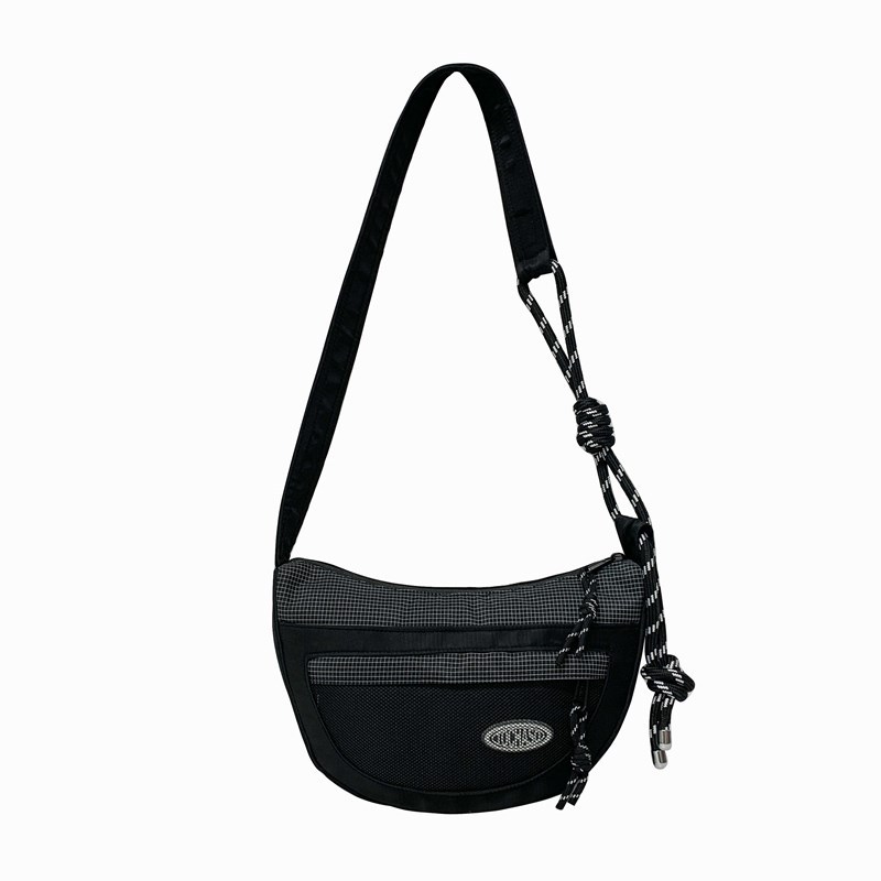 Versión coreana del hermoso bolso de hombro para niño pequeño, estilo occidental, letra de moda, bolso de mensajero para bebé, bolso deportivo para niños