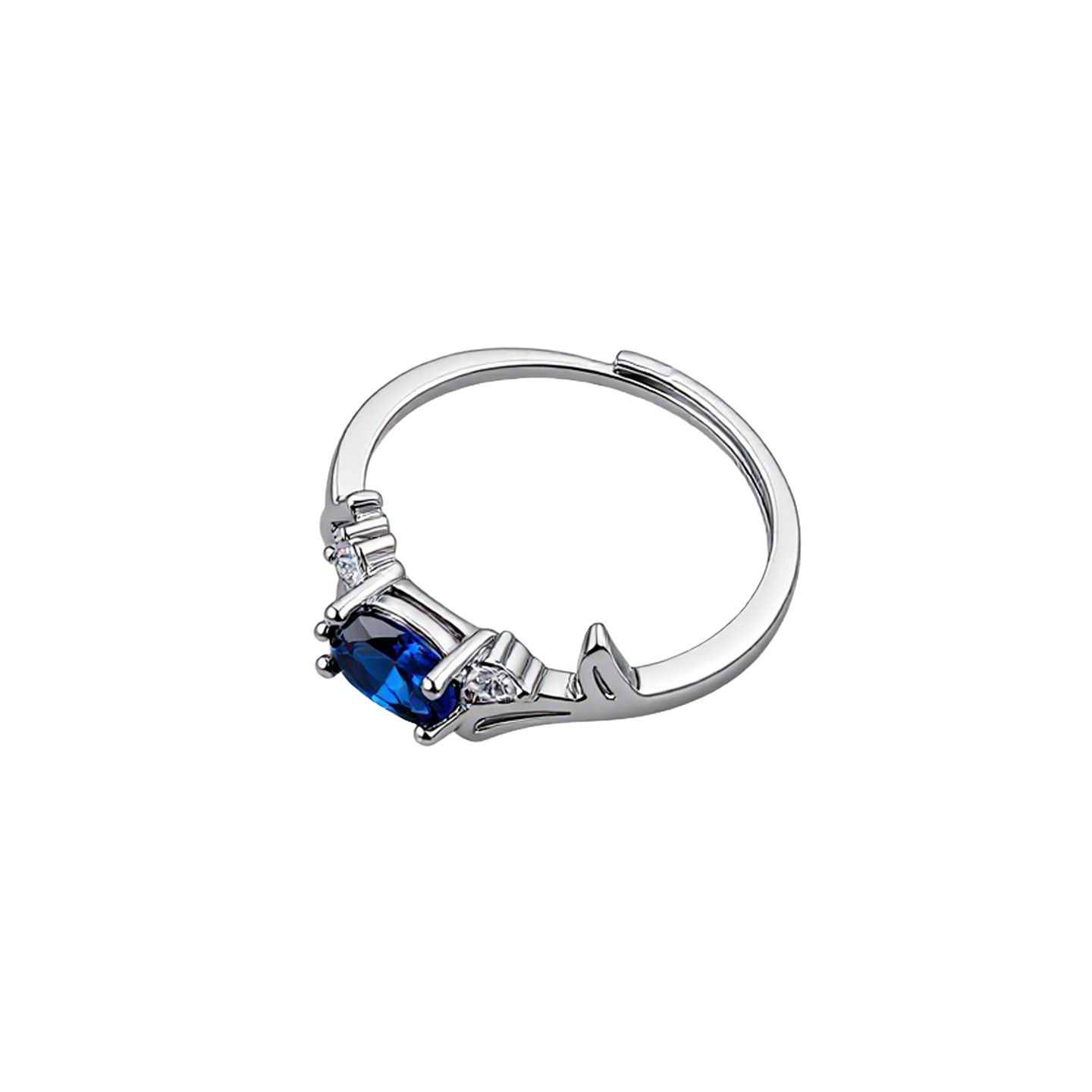 Vibranter Edelsteinring Für Damen Im Europäischen Minimalstil_voghion.com