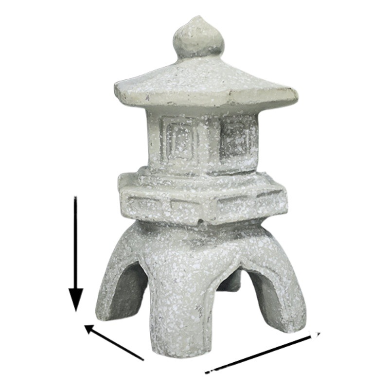 Jardinería china paisaje retro imitación arenisca faro acuario acuario paisajismo nuevas decoraciones decoraciones calor sumergido