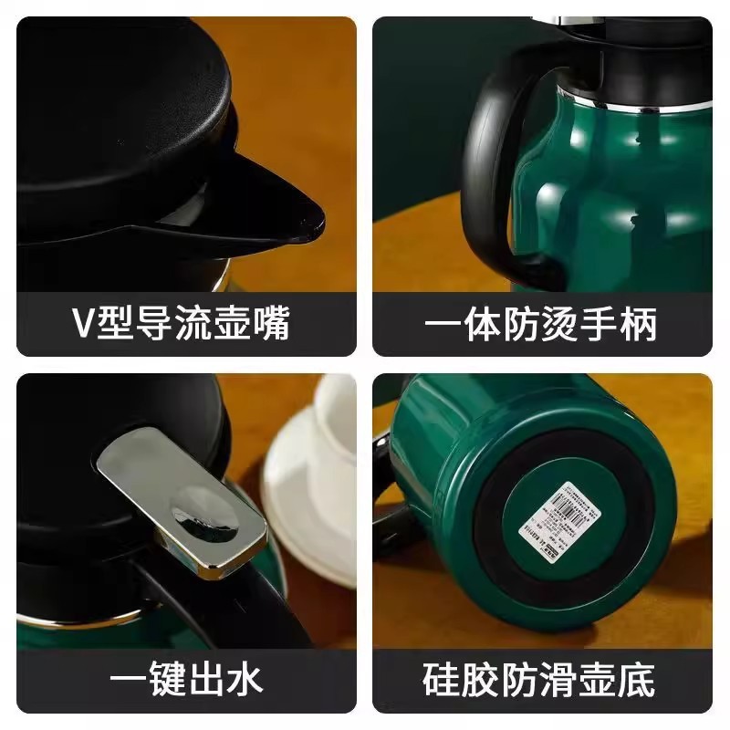 304不锈钢暖水壶保温壶家用大容量学生宿舍热水咖啡壶双层批发|undefined