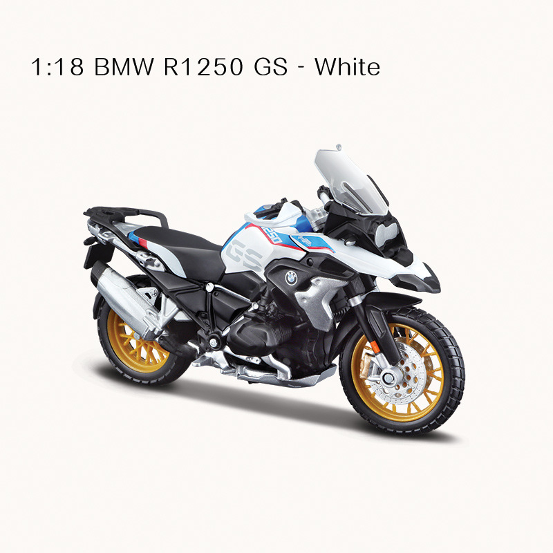 1:18 BMW R1250 GS - White