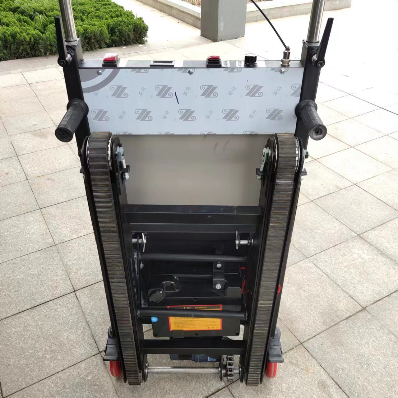 拉货电动家电神器上楼梯载重家用搬运车可折叠机水餐履带式爬楼机