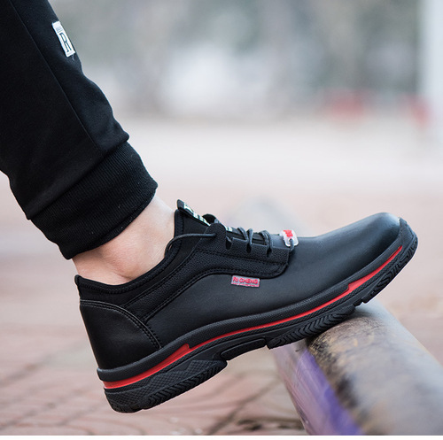 Labor protection shoes, men's insulated electrician shoes, anti-smash, anti-puncture safety shoes, breathable, anti-odor, construction site work protective shoes wholesale