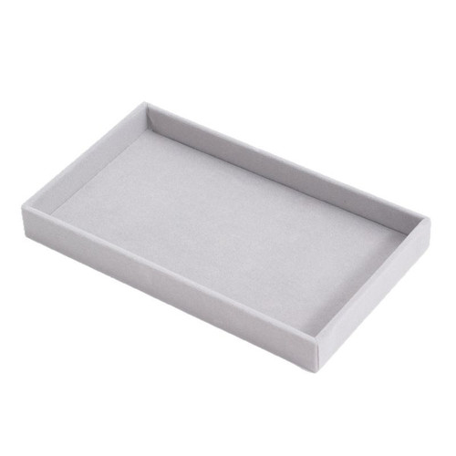 Lined Fabric Jewelry Box Drawer Organizer Jewelry Tray Home Earrings Studs Necklace Rings Hair Accessories Box