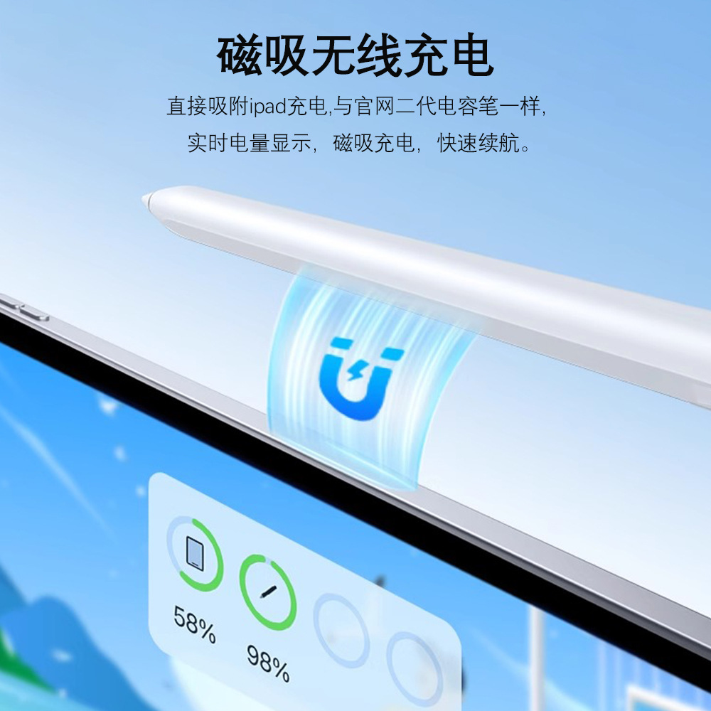Spot applicable apple pencil capacitive pen ipad apple pen magnetic…
