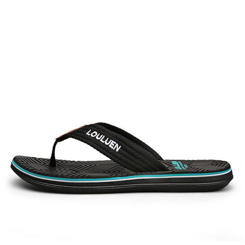 New summer flip-flops for men, non-slip outer wear, Korean version eva beach slippers, men's sandals, flip-flops, fashionable men's shoes
