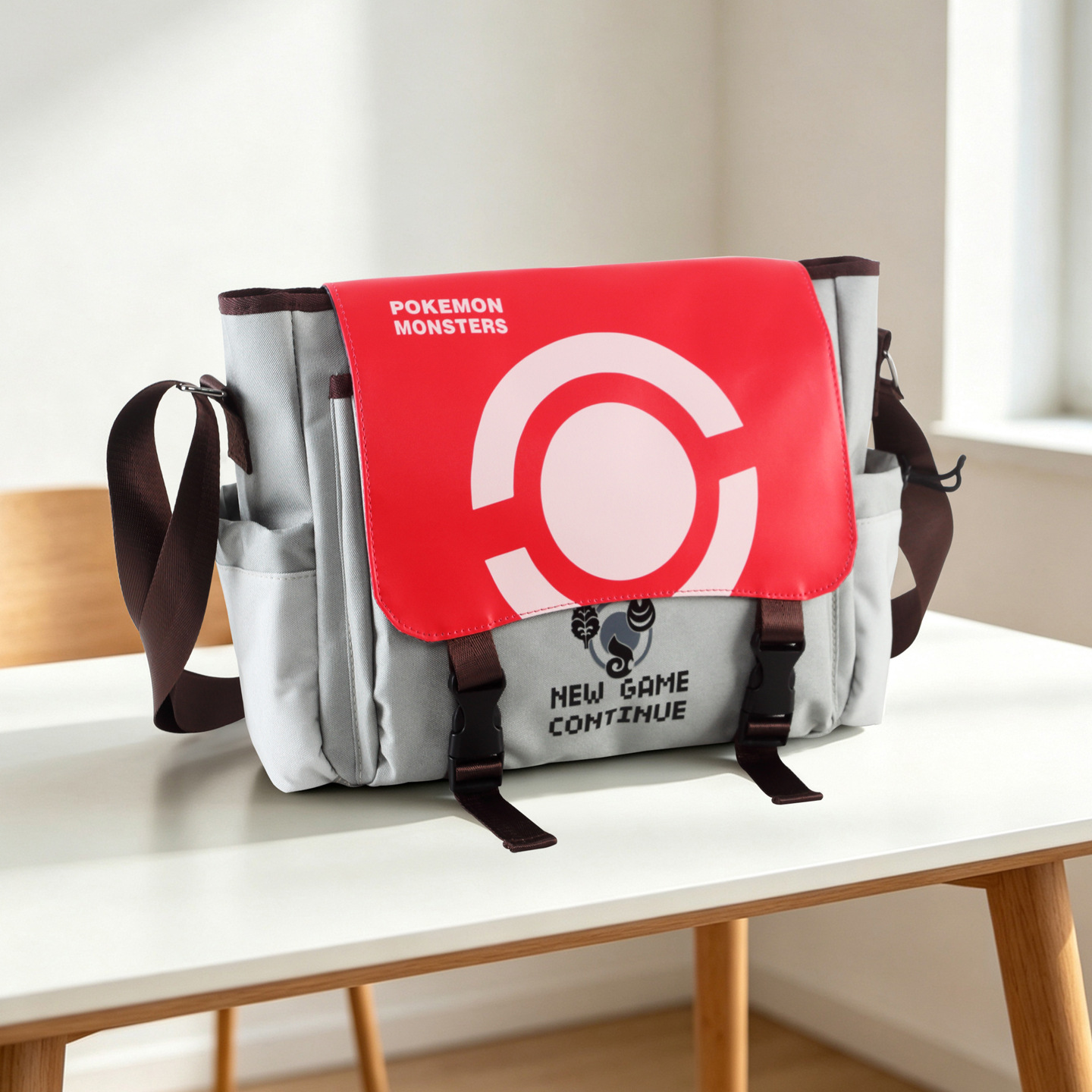 Bolso mensajero transfronterizo, bolso de hombro, bolso para computadora, bolso mensajero, bolso mensajero para exteriores, bolso mensajero para adolescentes, hombres y mujeres image 15