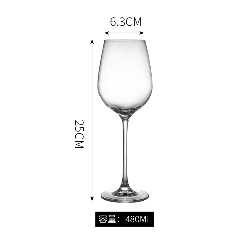 Tazas de vidrio creativas de vidrio casero sin plomo cristal tazas de vino europeas logotipo tazas de cóctel