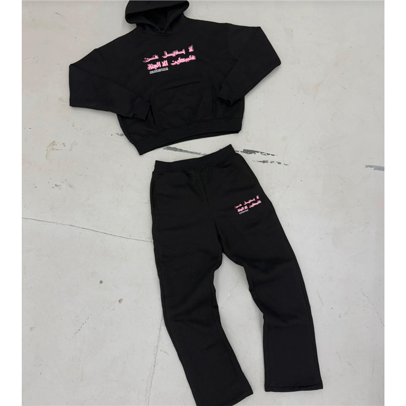 Men's Clothing Hoodie And Pants Set American Style Comfortable Clothing Combo_voghion.com