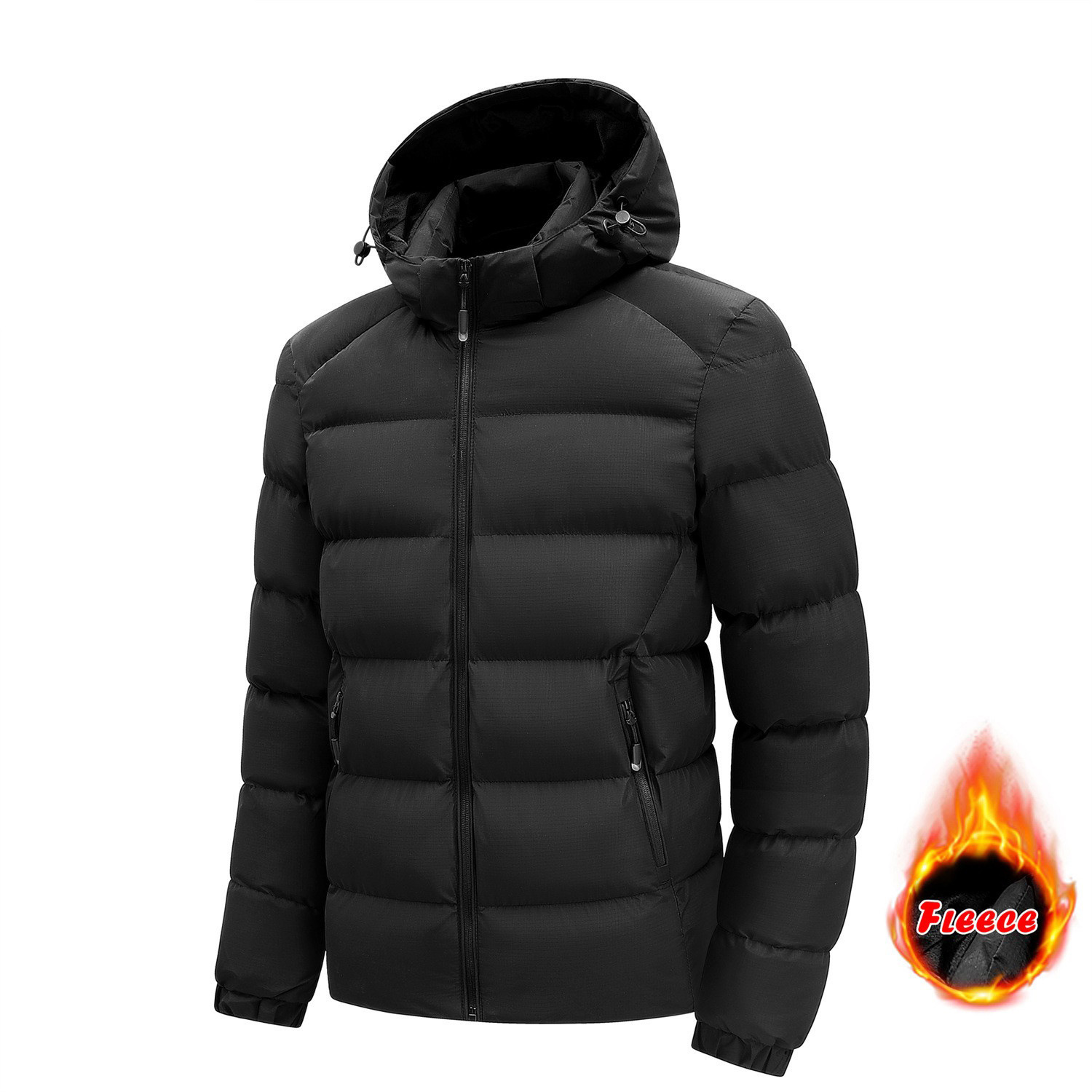 Transfronteriza mayorista de moda moda de algodón de pluma de hombre ocio grueso costilla chaqueta de algodón cálida chaqueta de comercio exterior chaqueta de algodón