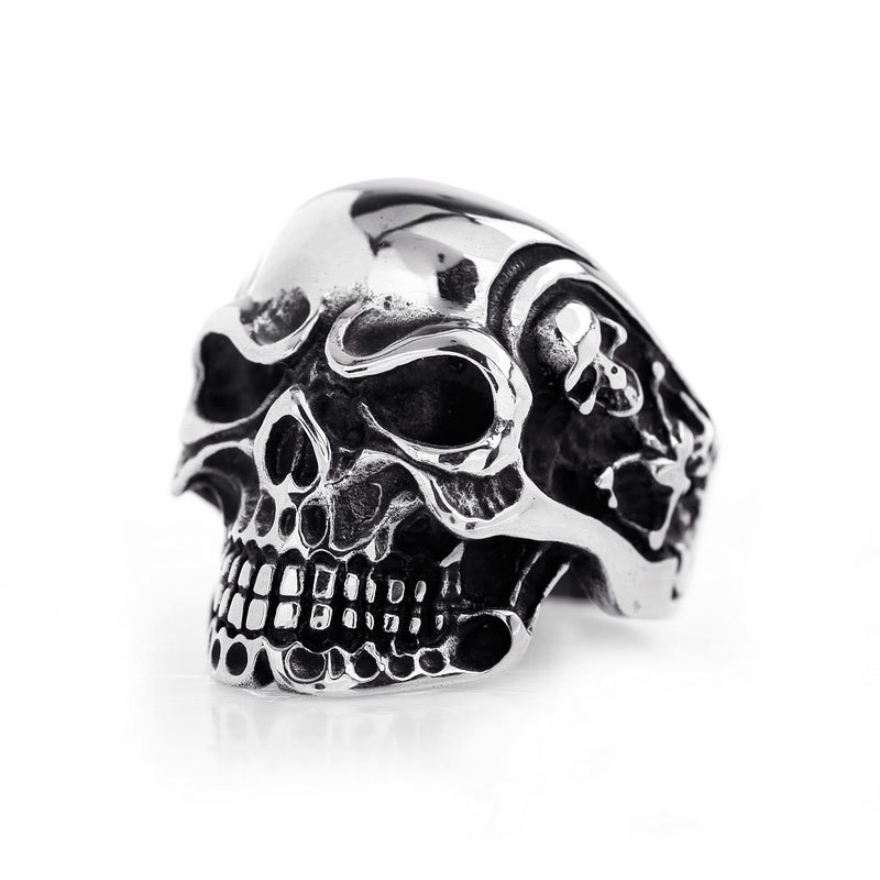 Men’s Titanium Steel Ring Hypoallergenic Minimalist Design_voghion.com