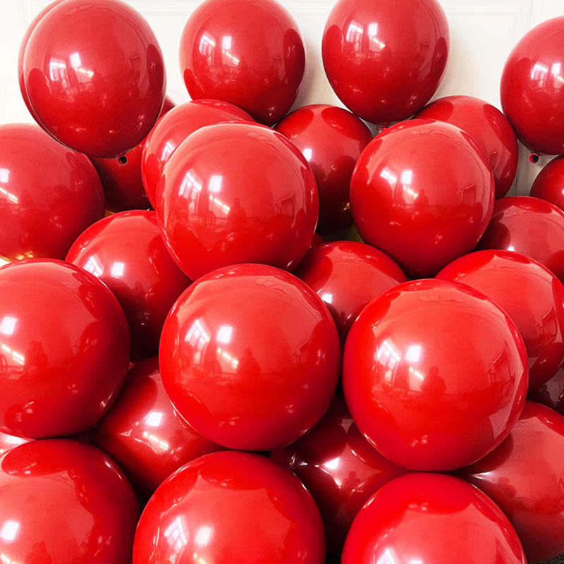 Double-layer balloon, with gem, 50 pieces